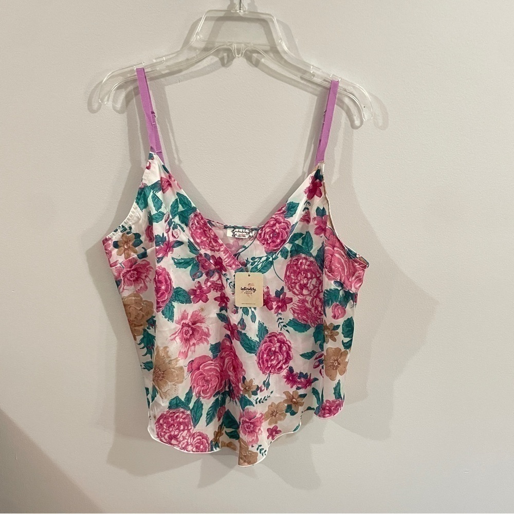 NEW Free People Intimately Floral Tank Size Medium NWT
